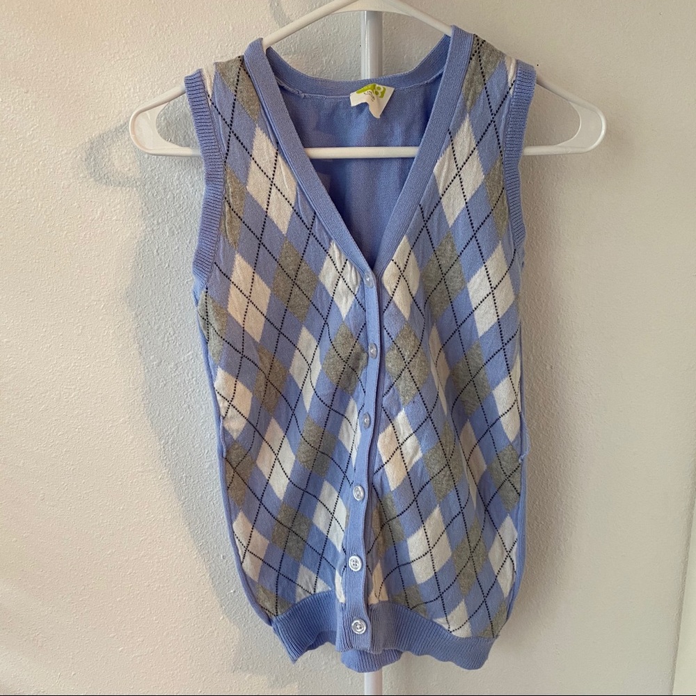 Crazy 8 Sweater Vest L 10/12
